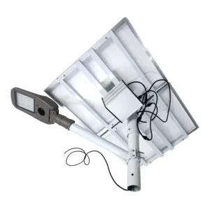 Hybrid Waterproof Dusk to Dawn Lamparas Yard Light Gray Case Shell 800W 3030 SMD Park Lawn Square Street Urban Project light