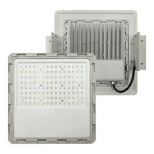 I03Series Thin White Gray Die-casting Aluminum Stadium Garden Floodlight High Mast Streetlight RGB LED Flood Light