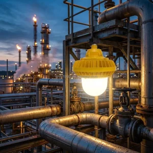 IECEx Standards IP66 LED Area Light Explosion Proof Waterproof Industrial Luminaire for Chemical Plant Oil Refinery