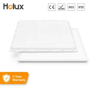 IES/LDT 7-Year Warranty 100000H 160lm/W IK03 PS Diffuser BOKE Driver UGR<19 SDCM≤3 Flicker-Free Commercial LED Panel Lights