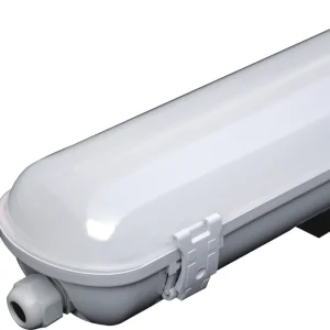 IK08 IP65 LED Batten Light Fixture LED Triproof Luminaire Weatherproof LED Lamp Waterproof LED Light