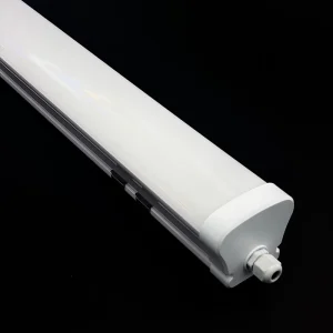 IP65 2FT Surface Mounted LED Tri-proof Ceiling Batten 16W Linear Light 130lm/W Ra80 50000 Hours Lifespan 3-Year Warehouse