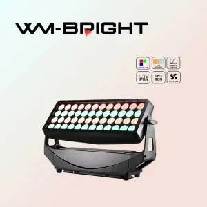 IP65 48*20W LEDs 8 Individually Controllable Segments Led Matrix Wash Light DMX512 Aluminum High CRI 90 for DJ Concert Wedding