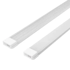 IP65 4ft Wide Angle LED Ceiling Batten Light PC Material Lamp Body