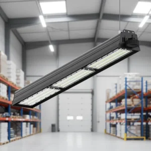 IP65 50-200W 2ft/4ft Linear Highbay Light 0-10V/1-10V Dimmable LED Industrial Lighting 5-Year Warranty for Warehouse