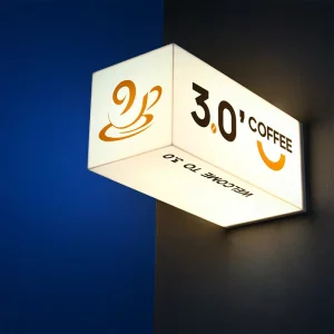 IP65 Acrylic Four Sided Illuminated LED Advertising Light Boxes for Commercial Displays Signage and Outdoor Store Advertising