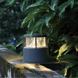 IP65 Aluminum CREE COB 12W Bollard New Design Torus Lamp Outdoor Garden Street Lawn Light