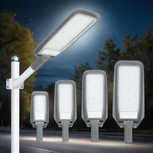 IP65 Die Cast Aluminum Street Light AC85-265V Available in 50W 100W 150W 200W LED Street Light