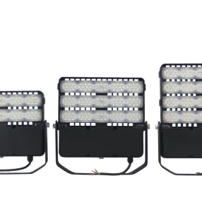 IP65 Die-cast Aluminum Housing Adjustable Bracket Remote Control Commercial Industrial 200W 300W 400W LED Flood Light