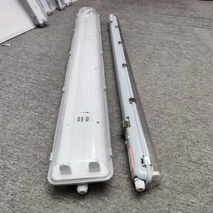 IP65 Dustproof Tri-proof ABS+PC Double Tube LED Workshop Lamp for Warehouse 4FT/5FT 9W-60W Suspension & Surface Mounted
