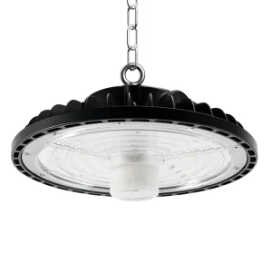 IP65 Energy Saving Aluminum UFO High Bay Light 100W 150W 200W 160lm/W for Factory Warehouse Garage Sports Stadiums