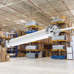 IP65 Industrial LED Tubular Light 120cm 150cm 18W 35W 45W PC+Aluminum Housing CRI80 120 Degree Beam Angle Triproof