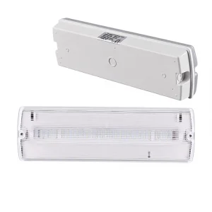 IP65 LED Fire Emergency Lighting Lamp Li ion Battery 1500mAh 3H Emergency Time Ra90 6000K Daylight High Brightness