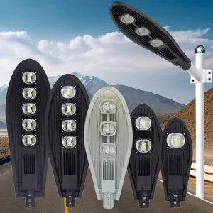 IP65 LED Street Light 6500K Outdoor Roadway Luminaire Aluminum Housing Public Area Lighting