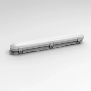 IP65 LED Tri Proof Light DALI 2 DT6 Dimmable Warehouse Parking Lot Lighting Linear LED Batten Vapor Tight Fixture 40W 60W LVD CB