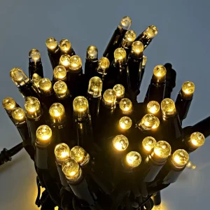 IP65 Low Voltage 24V Rubber Wire 10m LED String Lights Outdoor Garden Commercial Christmas Lighting Deco