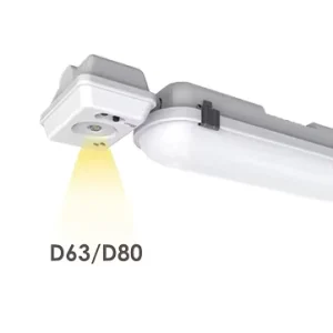 IP65 Non Maintained Emergency LED Light LiFePO4 3H Emergency Time Auto Manual Test Plug Play