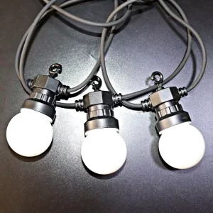 IP65 Outdoor 110V LED G50 Festoon Lights Waterproof 20M Party Garden Commercial Street Christmas Light