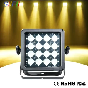 IP65 Outdoor 16x10W RGBW LED Matrix Blinder Light 40 RGB Pixel Effects Stage Wash Strobe Audience Light DMX512
