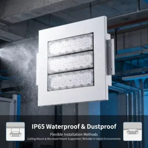 IP65 Outdoor 80W 100W 120W 150W 180W 200W Industrial Lighting LED Parking Garage Light