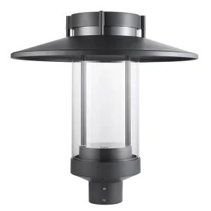IP65 Outdoor Die Cast Aluminum Housing 20W 30W Post Top Lantern Led Garden Light Street Light