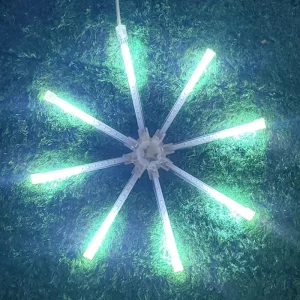 IP65 Outdoor Waterproof Star Decorations Street 2D Winter Snowflake Snow Fall Christmas LED Motif Lights