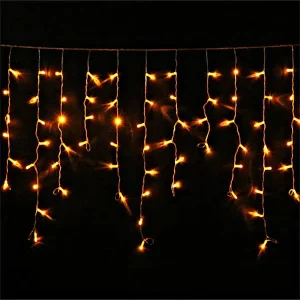 IP65 Rated 220V Waterproof LED Icicle Light White Flash Outdoor Lighting for Hotel Party Commercial Christmas Lights