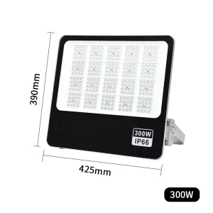 IP65 Rated High Brightness Aluminum LED Flood Light for Outdoor Indoor Commercial Lighting