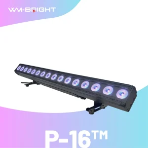 IP65 Rated RGBW Waterproof Pixel Bar LED Wall Washer Spotlights DMX512 Controlled Ra90 Dimmable Beam Stage Lighting for Wedding