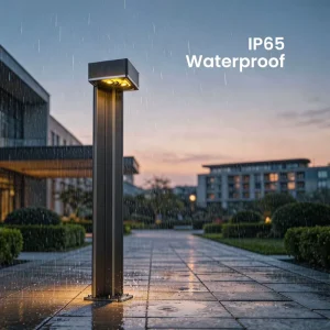 IP65 Solar LED Garden Light with Stainless Steel Body 104 Beam Angle 3 Year Warranty