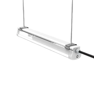 IP65 Tri Proof LED Bracket Light 4ft Supermarket School Garage Waterproof Tube High CRI 90 50000 Hours Lifespan for Outdoor Use