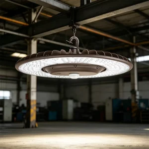 IP65 UL DLC Multiple Power CCT Selection 350W 410W Warehouse UFO LED High Bay Light
