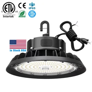 IP65 UL ETL Multiple Power CCT Selection 100W 150W 200W 240W Warehouse UFO LED High Bay Light