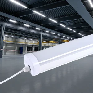 IP65 Warehouse Lighting LED Tri Proof 4ft Motion Sensor Industrial LED Lights 40W 20W 15W 120cm 150cm LED Batten Light