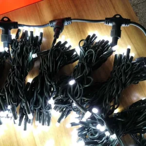 IP65 Waterproof 110V 10M LED Curtain Lights for Outdoor Holiday Commercial Christmas Lights
