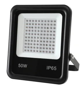 IP65 Waterproof 50W LED Floodlight Super Bright Outdoor Security Light for Garden Parking Lot Warehouse Lighting
