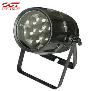 IP65 Waterproof 7x40W LED Par Light 10 50 Degree Zoom Stage Lamp for Festival Performance Architectural Park Press Conference
