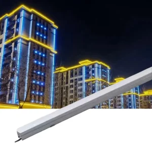IP65 Waterproof Aluminum LED Wall Washer RGBW DMX512 Linear Light For Building Facade Exterior Landscape Project Lighting