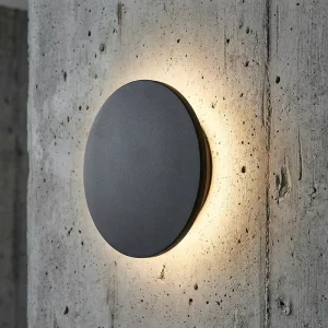IP65 Waterproof Aluminum Wall Light Outdoor Modern Long Strip LED Sconce 3000K Warm White Tempered Glass Matte Finish Garden