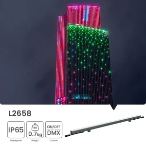 IP65 Waterproof IK07 Anti Collision 35lm W DC24V 11W 15W Seamless Splicing Design Architectural Lighting Led Line Light