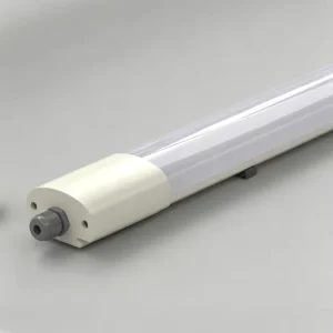 IP65 Waterproof IK08 Slim Full Polycarbonate Housing LED Tri Proof Light 20W 36W 46W Vapor Tight Fixture for Warehouse Garage
