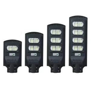 IP65 Waterproof Integrated All in One LED Solar Street Light ABS Material 200W 500W Radar Motion Sensor Parking Lot Lighting