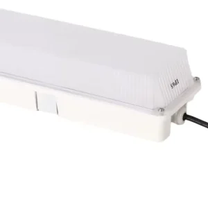 IP65 Waterproof LED Emergency Bulkhead Light Maintained 90 Min Battery Backup Self Contained Emergency Lighting Custom Logo