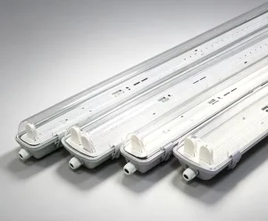IP65 Waterproof LED Tri-proof Batten Light 120cm T5 T8 Tube Fixture Single Double Tube Dust Moisture Proof Fluorescent