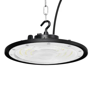 IP65 Waterproof LED UFO High Bay Light Aluminum Industrial Warehouse Factory Workshop Commercial Hanging Lighting