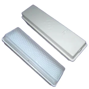 IP65 Waterproof Maintained LED Emergency Light LED Bulkhead Light With Rechargeable Battery EXIT Sticker Available