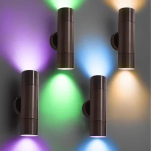 IP65 Waterproof Modern LED Wall Lamp for Outdoor Garden Porch LED Up Down Light Outdoor Wall Light RGBW 24V Decoration Lighting
