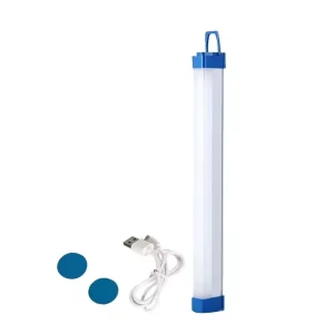 IP65 Waterproof Outdoor Camping LED Tube Lamp with Remote Control USB Rechargeable Dimmable Emergency Lighting