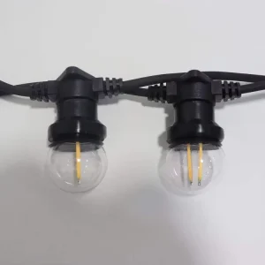 IP65 Waterproof Outdoor LED Light String 10M 20M E27 Lamp for Christmas Courtyard Decoration for Holiday Lighting