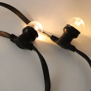 IP65 Waterproof Outdoor LED Light String 10M 20M E27 Lamp for Christmas Courtyard Decoration for Holiday Lighting